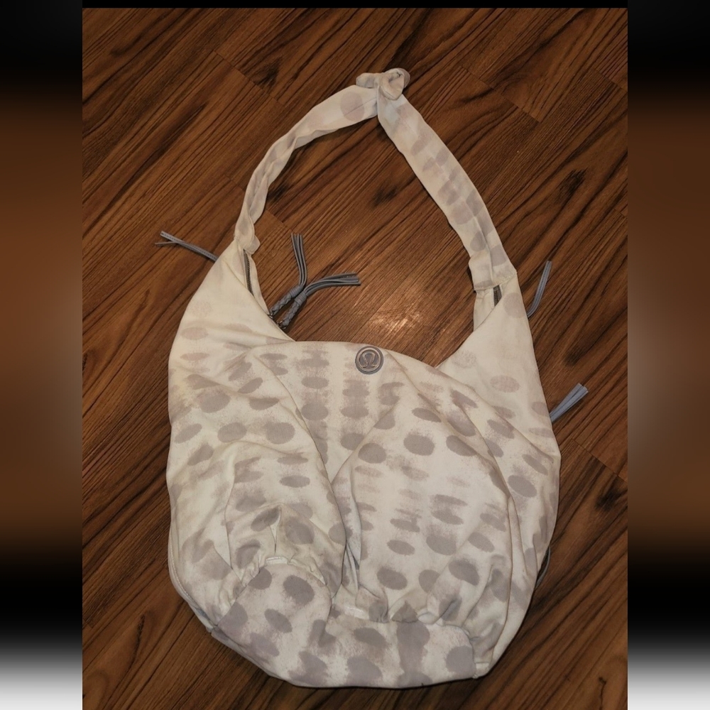 Lululemon Sackasana Bag Seaside Dot Fossil Tote - Picture 3 of 3